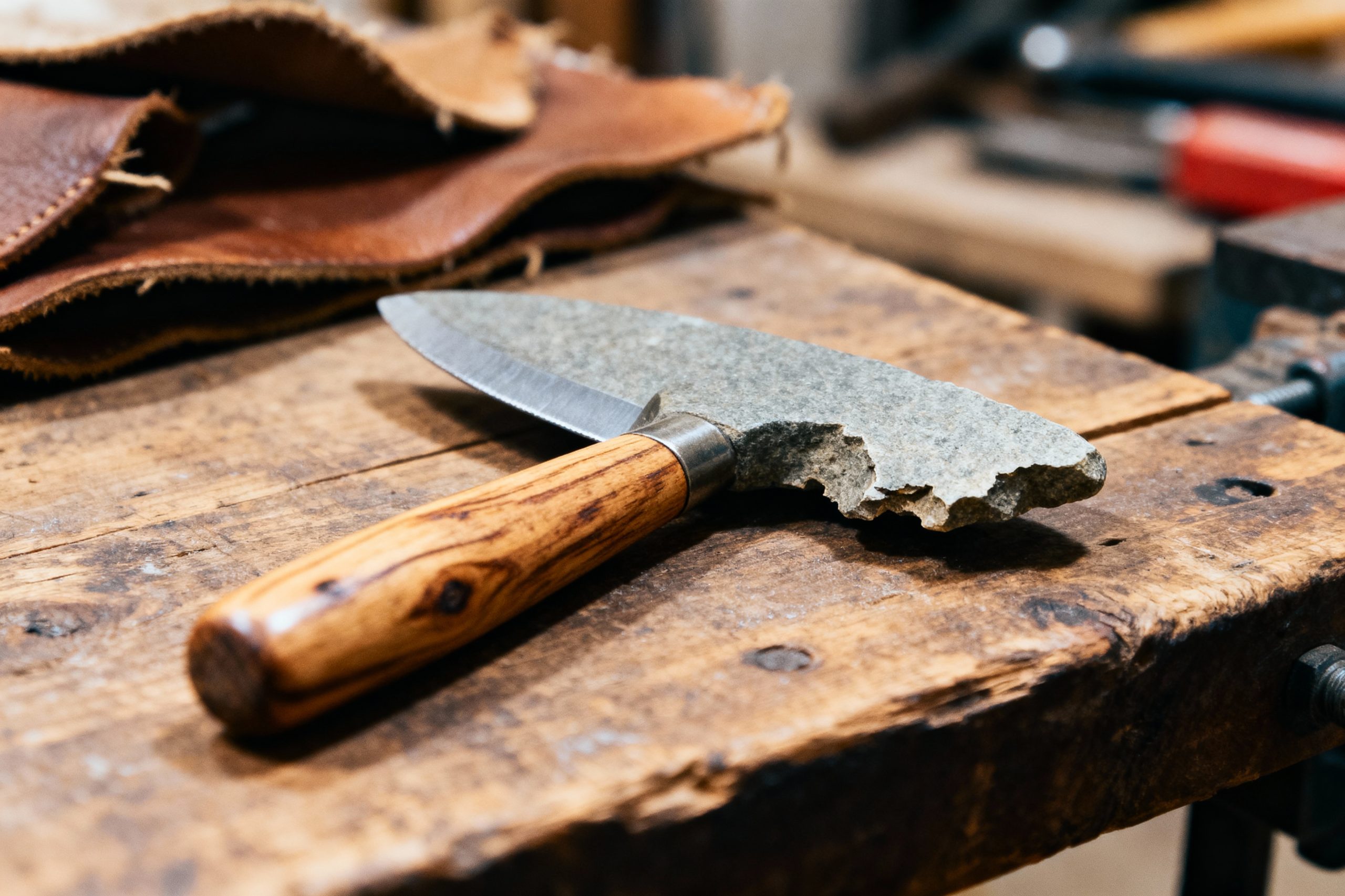 thumb scraper artifact