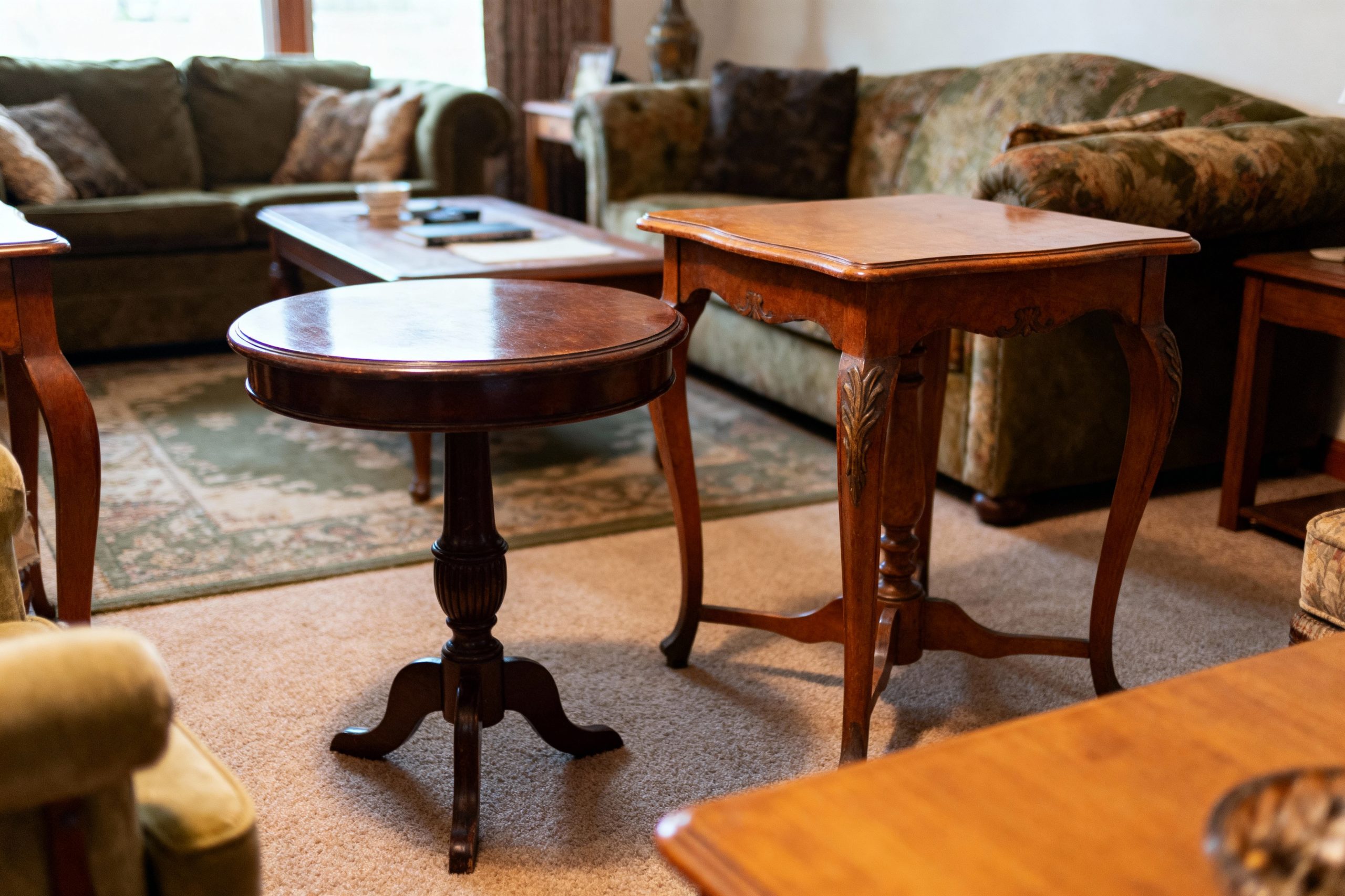 vintage end tables