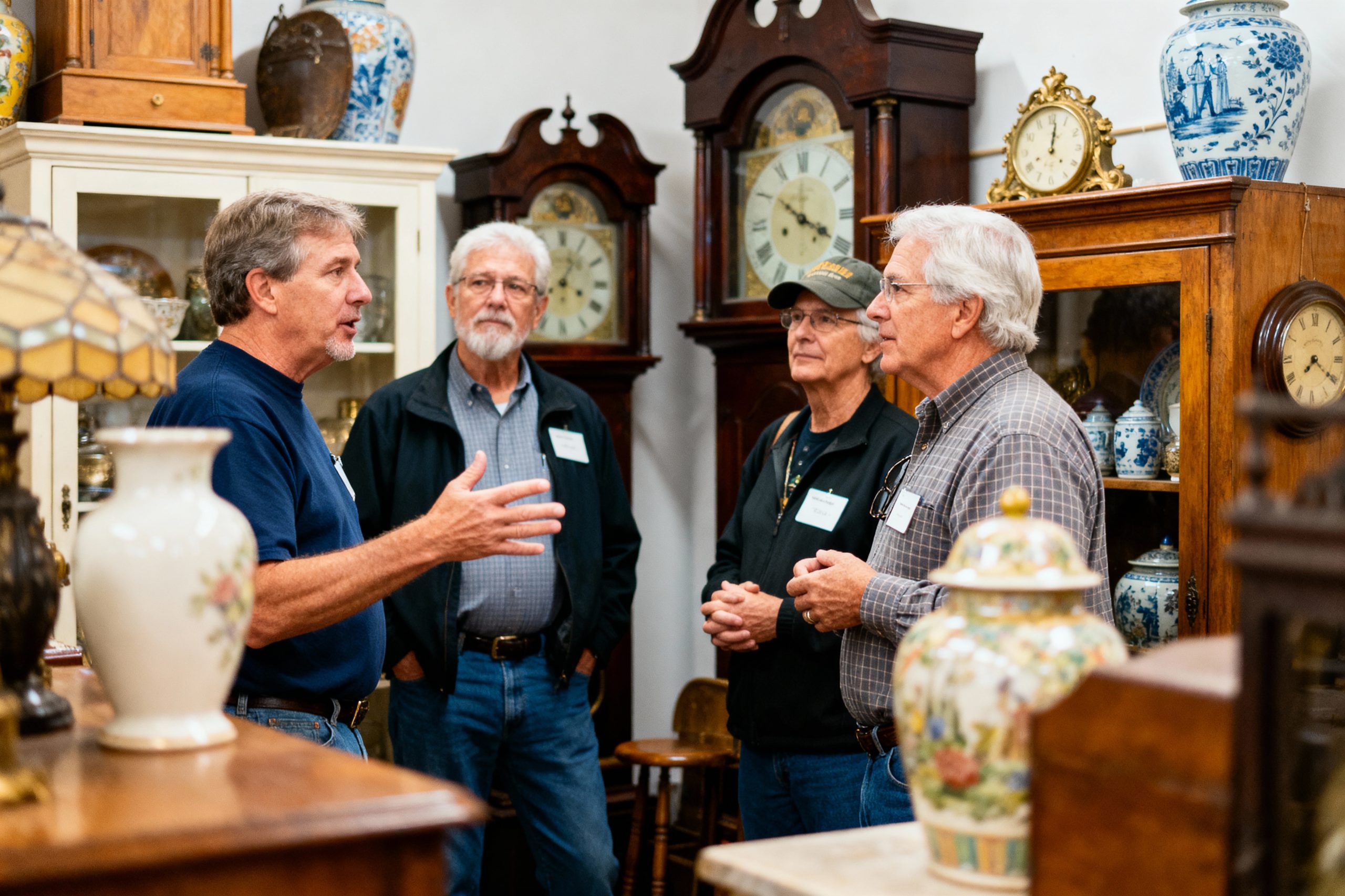 who buys antiques