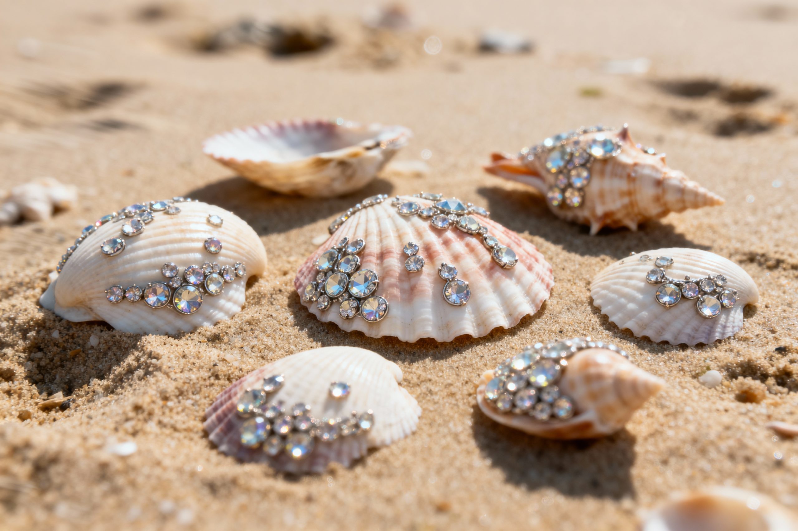 bejeweled seashells images