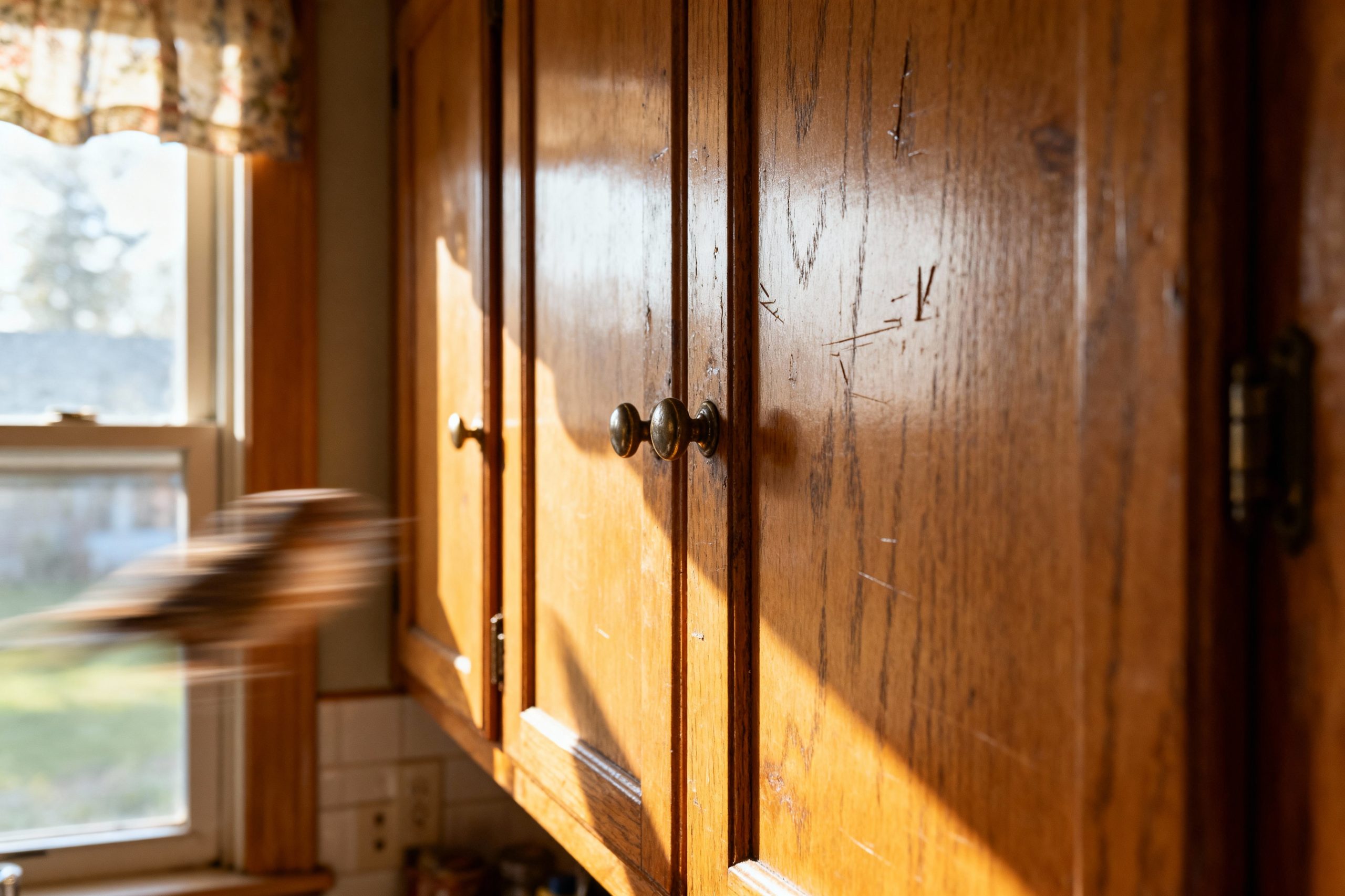 kitchen vintage cabinet