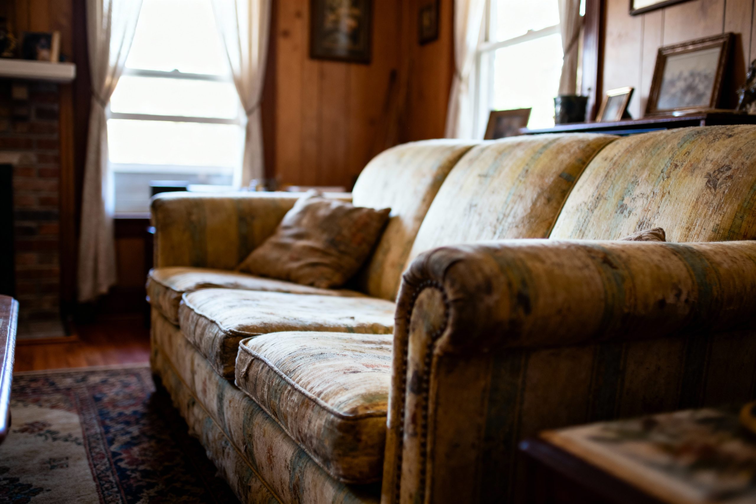 vintage sofa