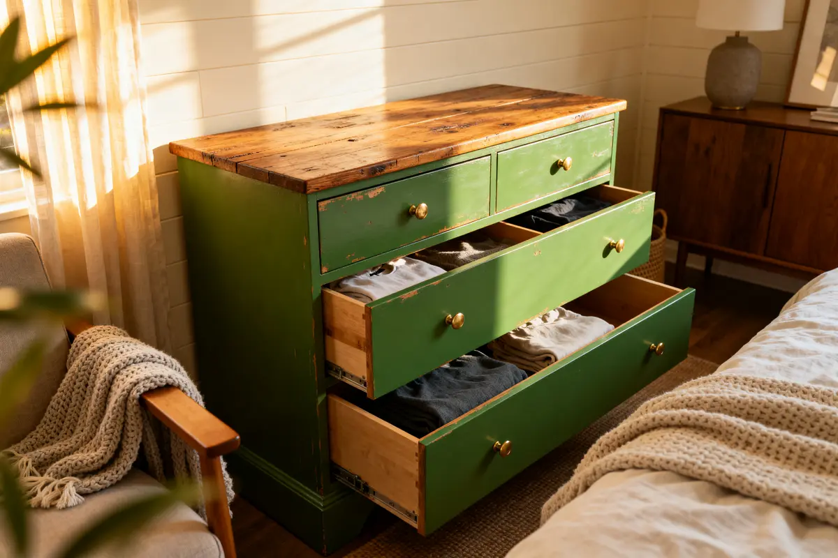 Green Dresser Ideas: Stylish Storage for Every Bedroom