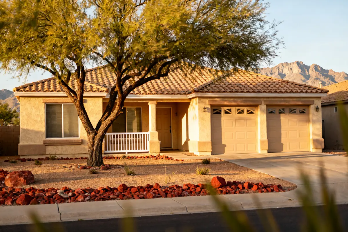 Single-story home with desert landscaping at 351 south 58th street Mesa Arizona 85206