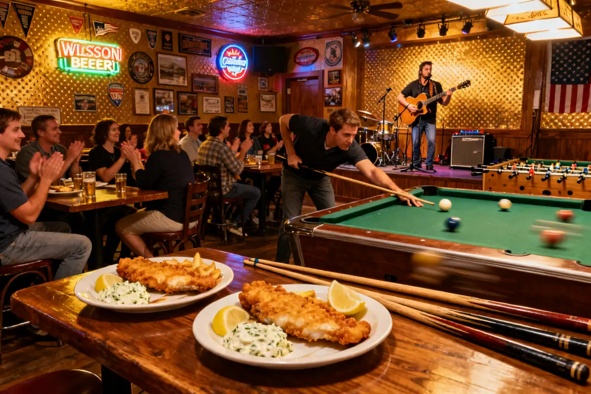 Cue Club of Wisconsin: Food, Fun, Sports, and Friday Fish Fry
