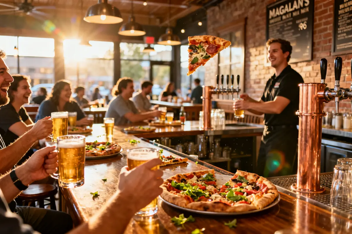 Magellan’s on Main St: Cozy Brewpub With Top Pizza &amp; Craft Beer